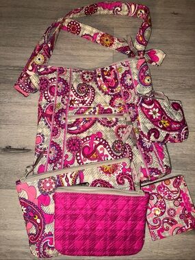 Retired Vera Bradley "Paisley Meets Plaid" Bundle Set